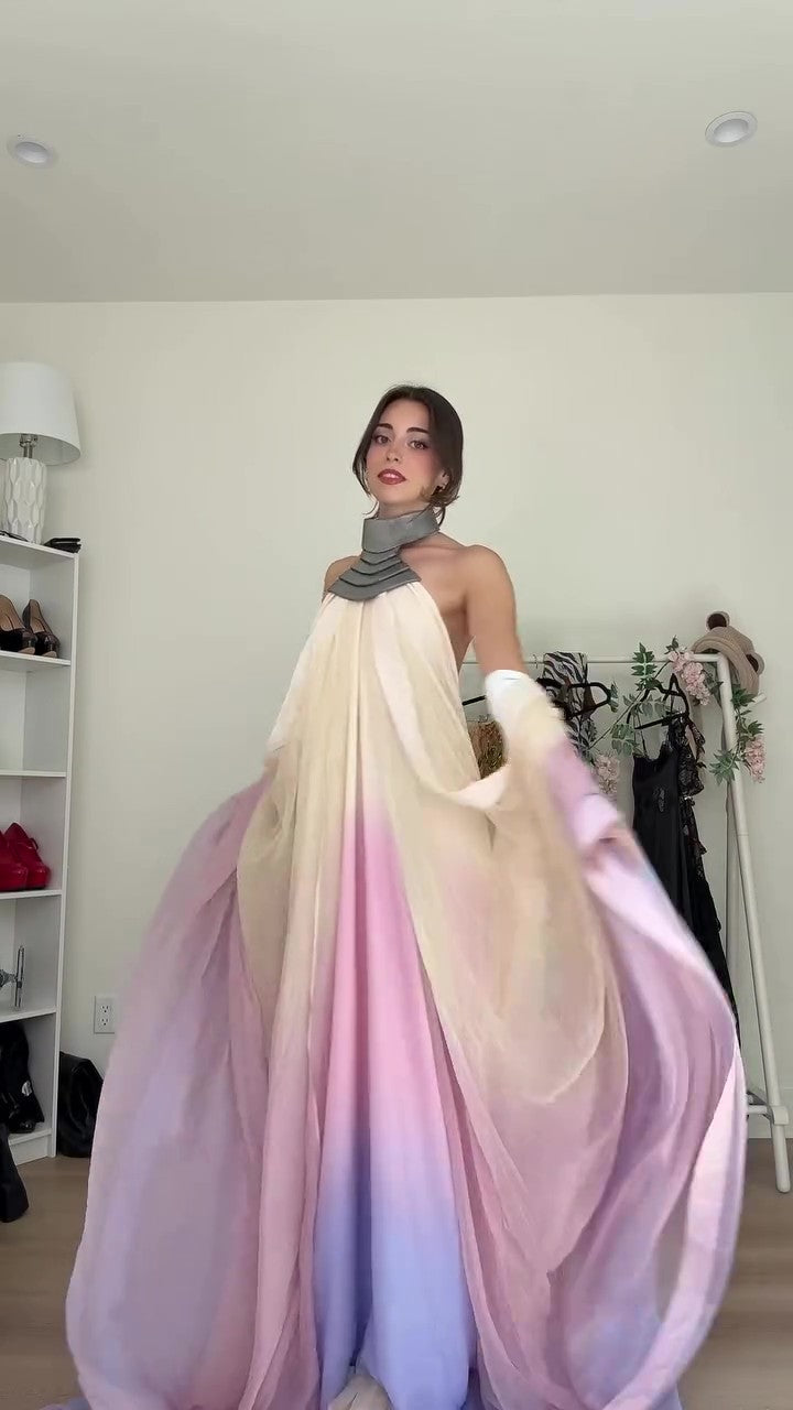 Party Magic Ombre Maxi Dress